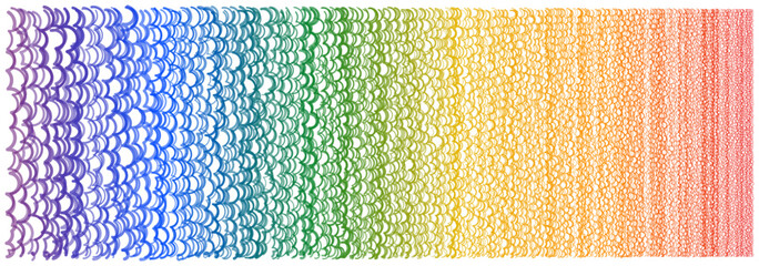 Abstract Colorful Fish Scale Mermaid Tail Texture © SimpleDesignStudio