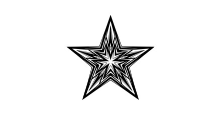 Obraz premium Abstract Starburst Graphic Design