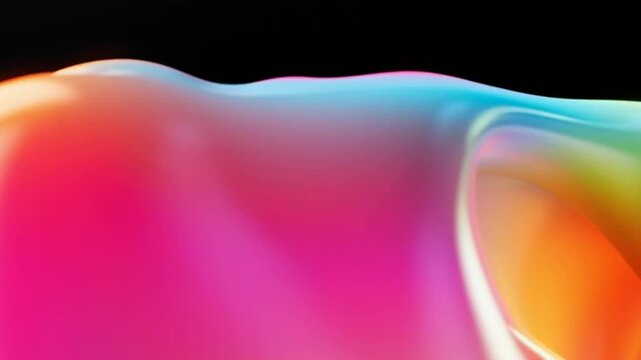 Vibrant abstract art, a vivid and colorful display that showcases a gradient of hues. 