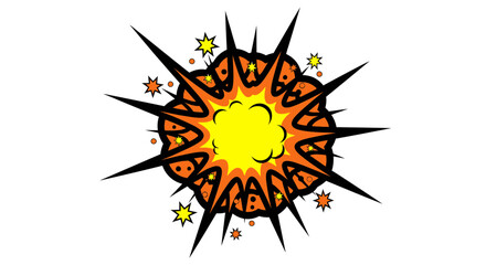 Explosion Comic Style © Romadon