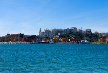 Fototapeta premium touristic city Portimao in the Algarve Portugal