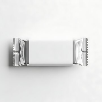 Unopened package of foil-wrapped rectangular snack items on a flat surface