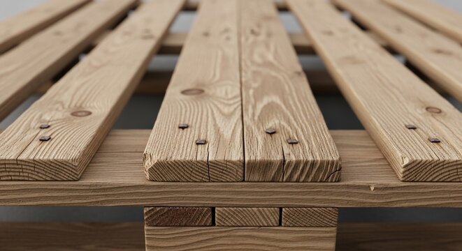 Wooden pallet construction
