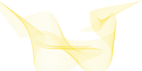 Twisted mesh wave and yellow line flow. Digital ribbon motion, kinetic energy, smooth silk transition, geometric warp, electronic pulse, and virtual stream for creative professional projects © Visi Vox Unit