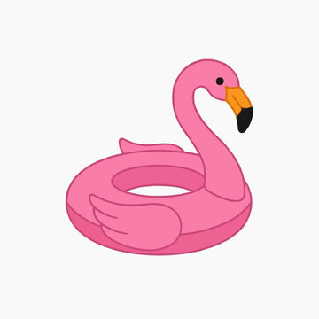 Flamingo Pool Float: A vibrant pink flamingo pool float ready for a day of relaxation and fun in the sun, embodying the spirit of summer leisure.