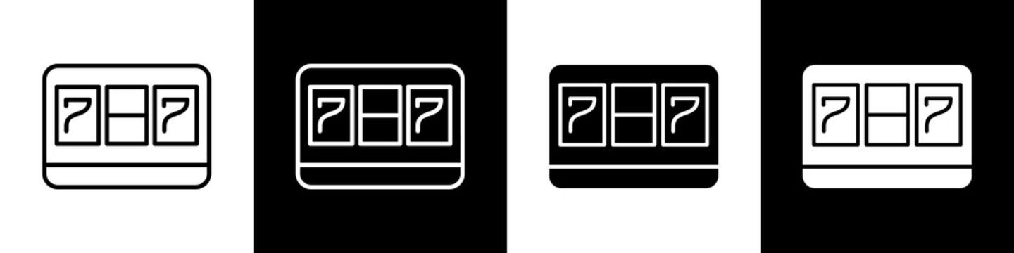 Scoreboard black and white icon design concept