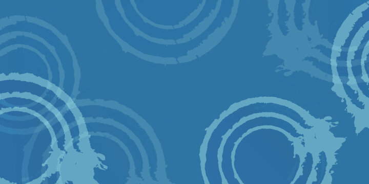 Blue Background Featuring Water Ripples Pattern Design