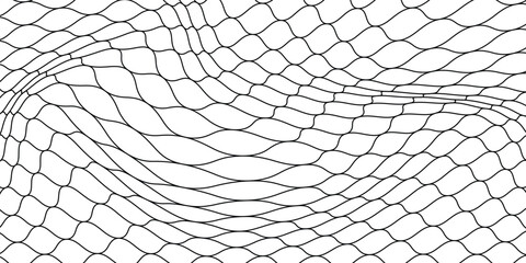 Mesh texture for fishing nets. Grunge pattern for sportswear or soccer goal, volleyball net, basketball hoop, hockey, athletics. Mesh modern net.Eps10 © Ibrahim