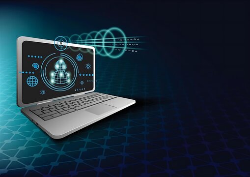 Digital blocks or cubes constructs database. Blockchain fintech technology and mining cryptocurrency. Vector Accounting, big data, blockchain technology isometric, mobile phone data visualization. 