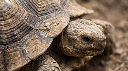 Obraz premium Turtle skin and shell texture