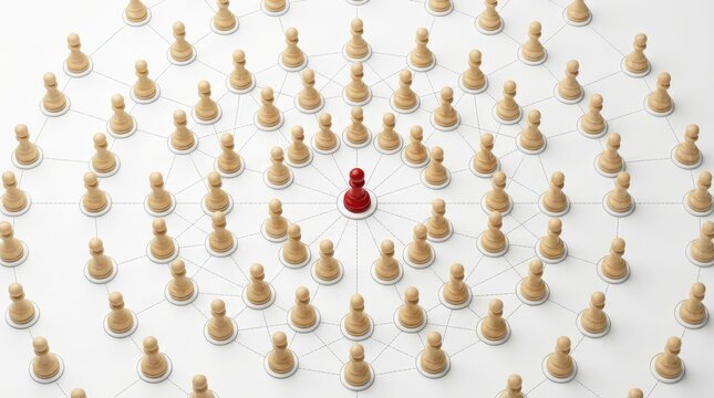 Strategic Analyst using Network of Chess Pawns on Conceptual Digital Board. Mapping node interconnectivity and evaluating central pivotal role for strategic planning, and Network Centrality concept.
