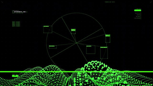 Horizon Green LiDAR Point Cloud HUD