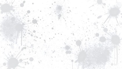 Obraz premium A white background with gray splatters and splotches