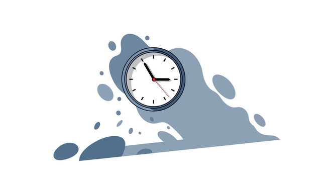 Melting Clock Concept