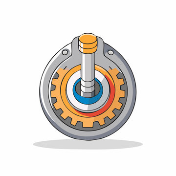 Mechanical Gear Mechanism Icon