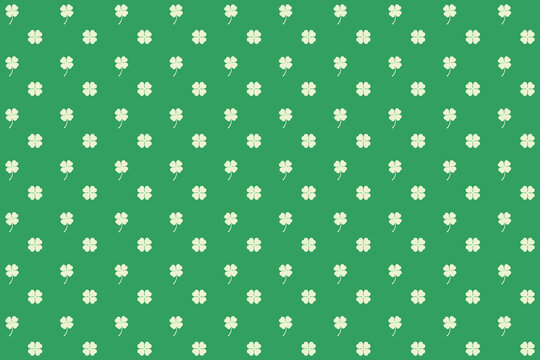 four leaf clover pattern design