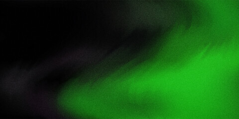 A bold abstract gradient featuring rich green and black hues with a smooth, grainy texture. Perfect for striking backgrounds, banners, and creative designs © Dyan