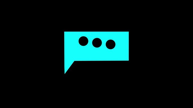 Minimalist u i with notification badge alerts on dark background