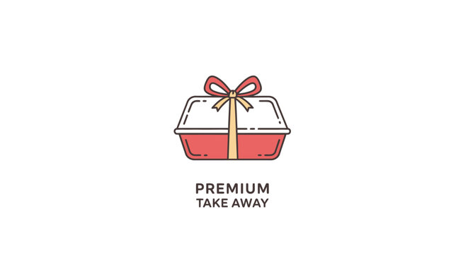 Premium Take Away Food Box.