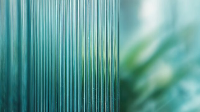 Abstract textured background with vertical lines and blurred organic shapes