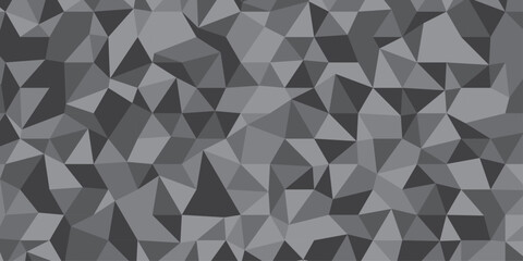 Obraz premium Abstract geometric origami black, gray square cube triangulated random cube low polygon triangle textile abstract corporate creative design.