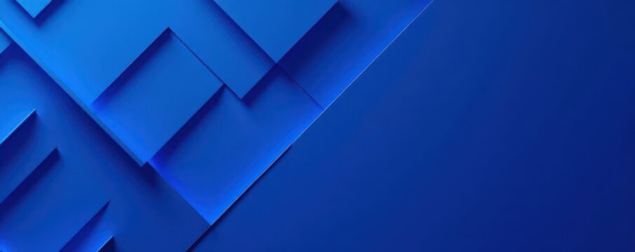 Geometric blue vector background, sleek futuristic texture, elegant, presentation