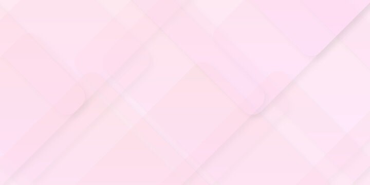 Abstract random cube vector element modern overlay diamond triangle paper pink and white technology pattern web corporate brochure layer space texture background.