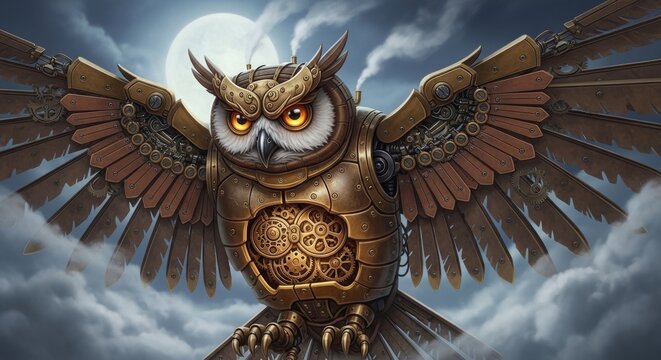 A Majestic Eagle Soaring High in the Sky