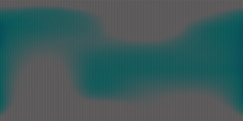 Glass gradient texture with teal and navy ripple pattern and smooth light distortion. Wavy abstract flow, futuristic blur effect, reeded vertical displacement. Vector illustration © halim