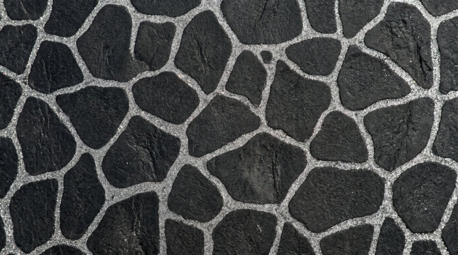 Black alligator skin texture close up detailed pattern