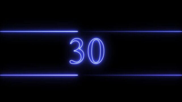 35 to 0 second countdown digital clock timer icon, Digital Countdown Clock &ndash; 35 Seconds 35 second, countdown, advertisement, alarm, animation, icon