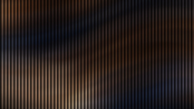 Modern dark brown wooden slat wall background featuring vertical parallel lines and soft atmospheric shadowing for interior design projects and minimalist architectural texture visual presentations