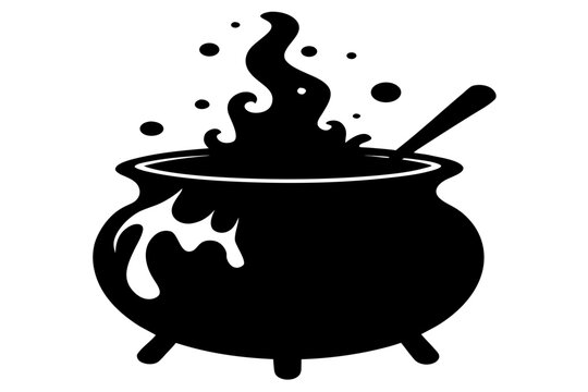 poison brew silhouette vector,  poison brew vector illustration