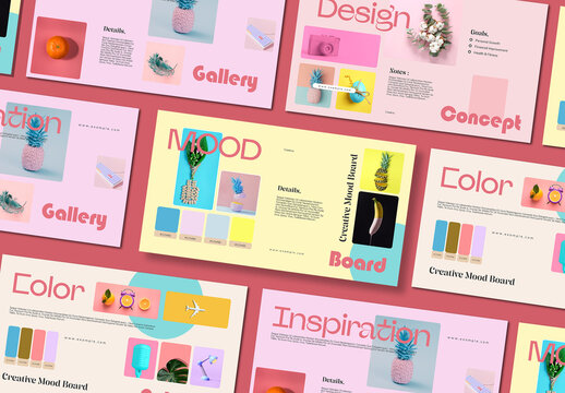 Brand Mood Board Template