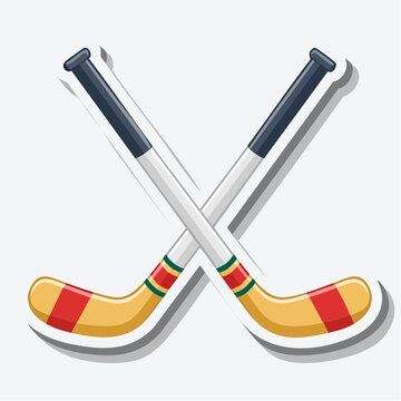 Crossed Hurling Sticks Icon