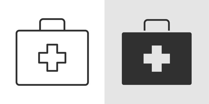 First Aid Training Icon representing basic emergency medical education, teaching lifesaving skills such as CPR, wound care, and injury response for immediate assistance in critical situations.