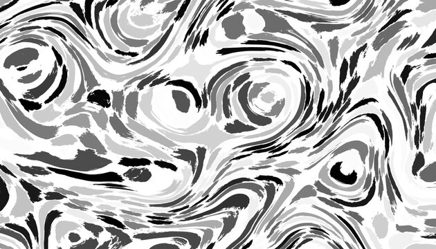 Grunge style imitation of hand-drawn thick brush strokes in acrylic paint. Textured ink lines with marker accents, underline, and