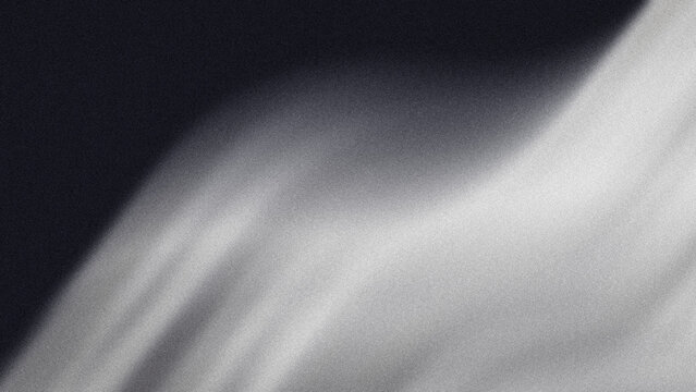 Abstract monochrome smoke swirl background featuring soft white flowing curves against a deep dark black backdrop for minimalist graphic design projects and elegant modern artistic textural visuals