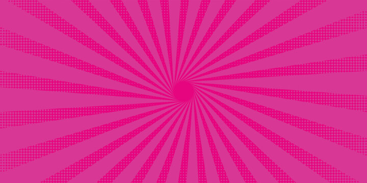 pink rays Sun Sunburst Pattern. Sunburst Pattern Background.