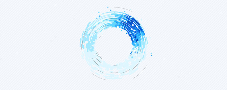 Digital Concentric Segment Circle