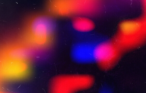 Retro film texture.vibrant bokeh and light leaks overlay with grainy cinematic particles.