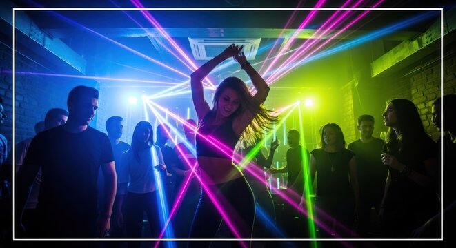 Dancing with laser lights