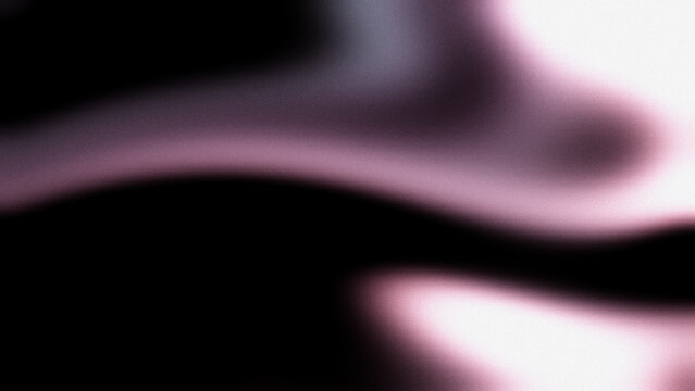 Grainy scattered noise overlay on soft pink, bright silver, and light magenta smooth flowing waves, ideal for luxury digital interfaces.