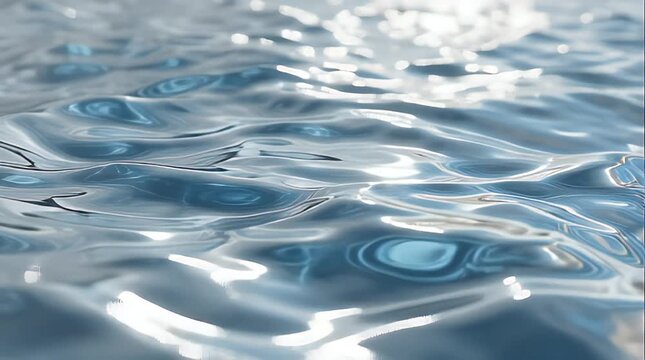 Close up of ocean water surface.