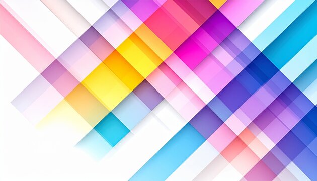 combines a bright color palette such as magenta, yellow, blue and purple on a clean white background, creating a modern, futuristic and energetic feel. Suitable for use as graphic design elements, d