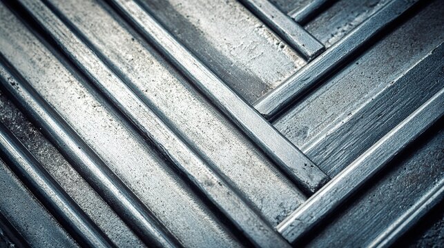 hardware. Metallic abstract pattern with blue tones, highlighting industrial design and texture. safety posters, maintenance manuals, designed for industrial assembly lines and welding operations.