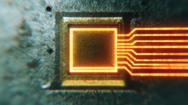 Artificial intelligence powers large language models LLM that rely on advanced microchip technology for efficient data processing and connectivity