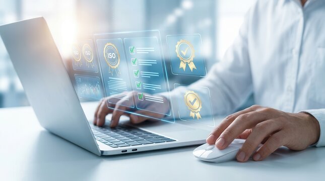 Advanced quality assurance technology for ISO certification and business standards.