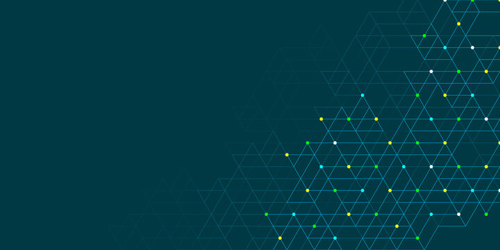Creative idea of modern design with abstract geometric background. Minimalistic texture with triangles pattern