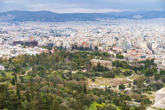 Tempio di Efesto e agor&agrave;, Atene